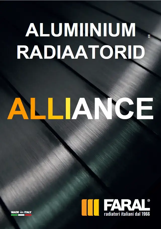 Radiaatorid ja alumiiniumradiaatorid Itaalia toodang